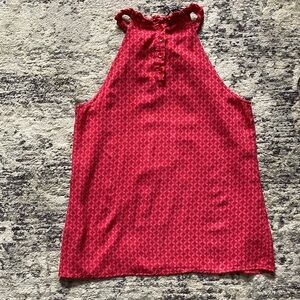 Ava Christine • XS •Pink/White Halter Top